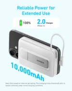 Anker Zolo Magnetic Power Bank (10K, 30W, Built-in USB-C Cable) - Image 6