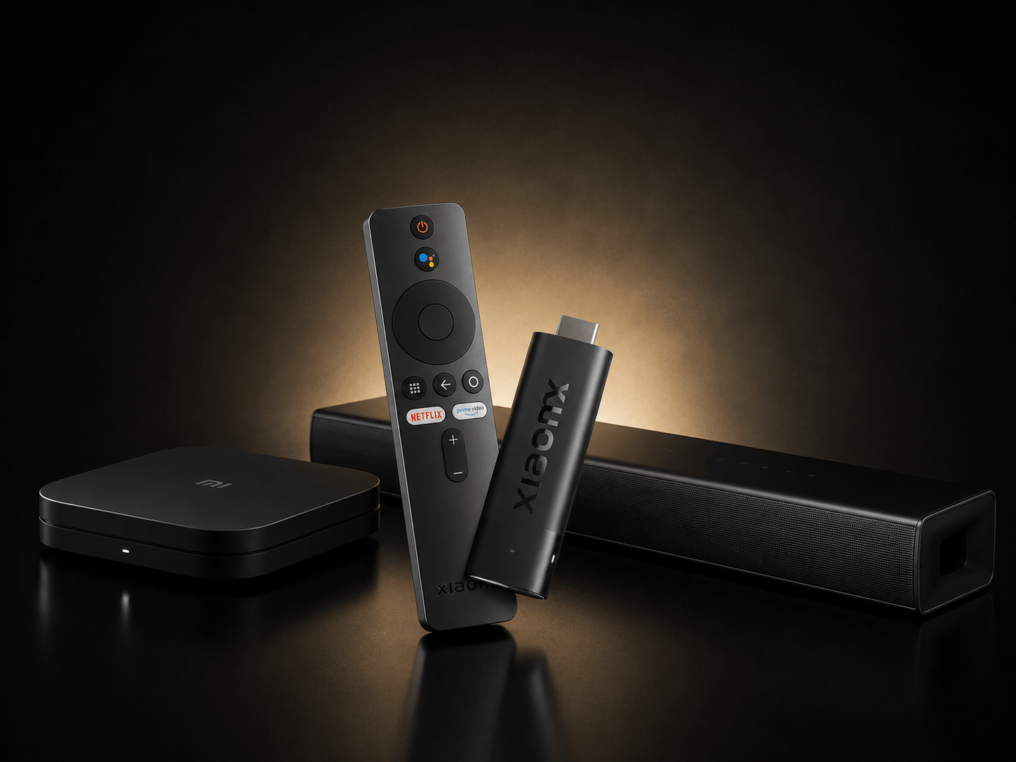 TV and home entertainment products including streaming device, TV box and soundbar