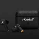 Marshall Motif II True Wireless ANC Earbuds with Wireless Charging – Black