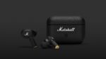 Marshall Motif II True Wireless ANC Earbuds with Wireless Charging – Black