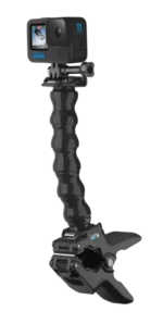 GoPro Jaws Camera Clamp Mount + Adjustable Neck