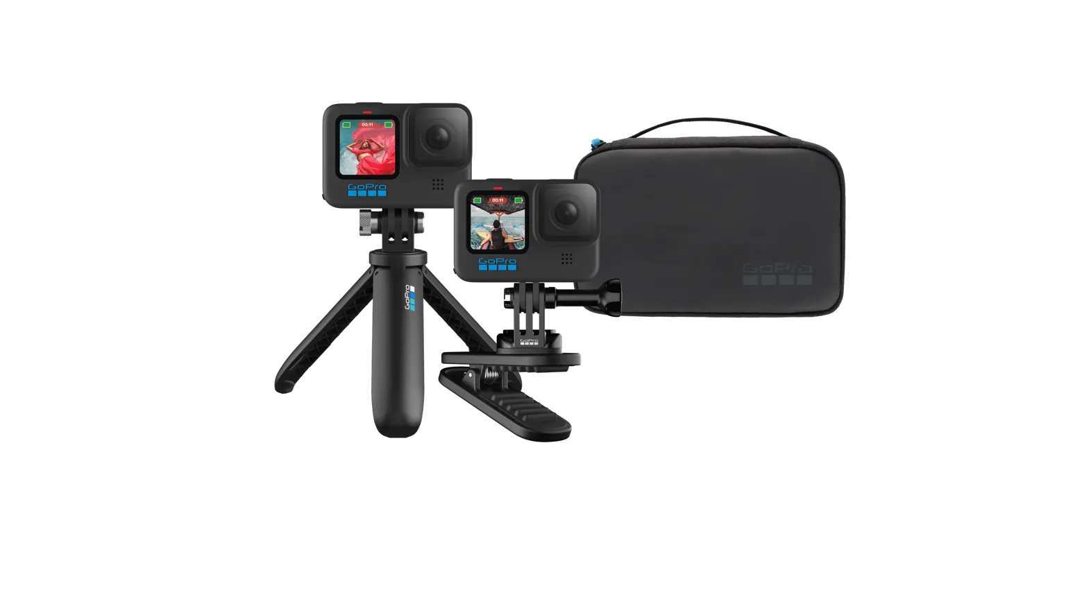 gopro-travel-kit.jpg GoPro Travel Kit with Shorty and Magnetic Swivel Clip