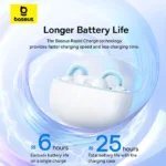 Baseus AirGo 1 Ring Open-Ear TWS Earbuds with Bluetooth 5.3 - Image 6