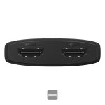 Baseus AirJoy Series 2-in-1 Bidirectional HDMI Switch Cluster Black - Image 2