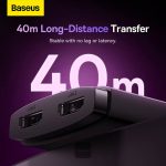 Baseus AirJoy Series 2-in-1 Bidirectional HDMI Switch Cluster Black - Image 6