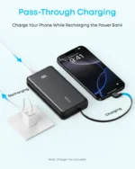 Anker Zolo Power Bank 20000mAh 22.5W with Built-In USB-C 90° Cable - Image 2