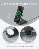 Anker MagGo Wireless Charging Station (Foldable 3-in-1) - Image 2