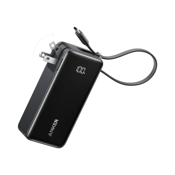Anker Power Bank 10K Fusion with built-in USB-C cable