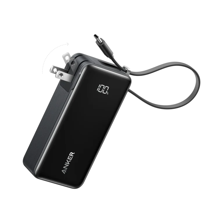Anker Power Bank 10K Fusion with built-in USB-C cable