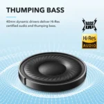 Soundcore Q20i Hybrid Active Noise Cancelling Headphones - Image 3