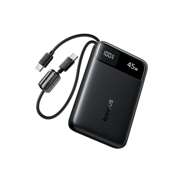 Baseus EnerFill FC11 10000mAh 45W Power Bank with Dual USB-C Cables