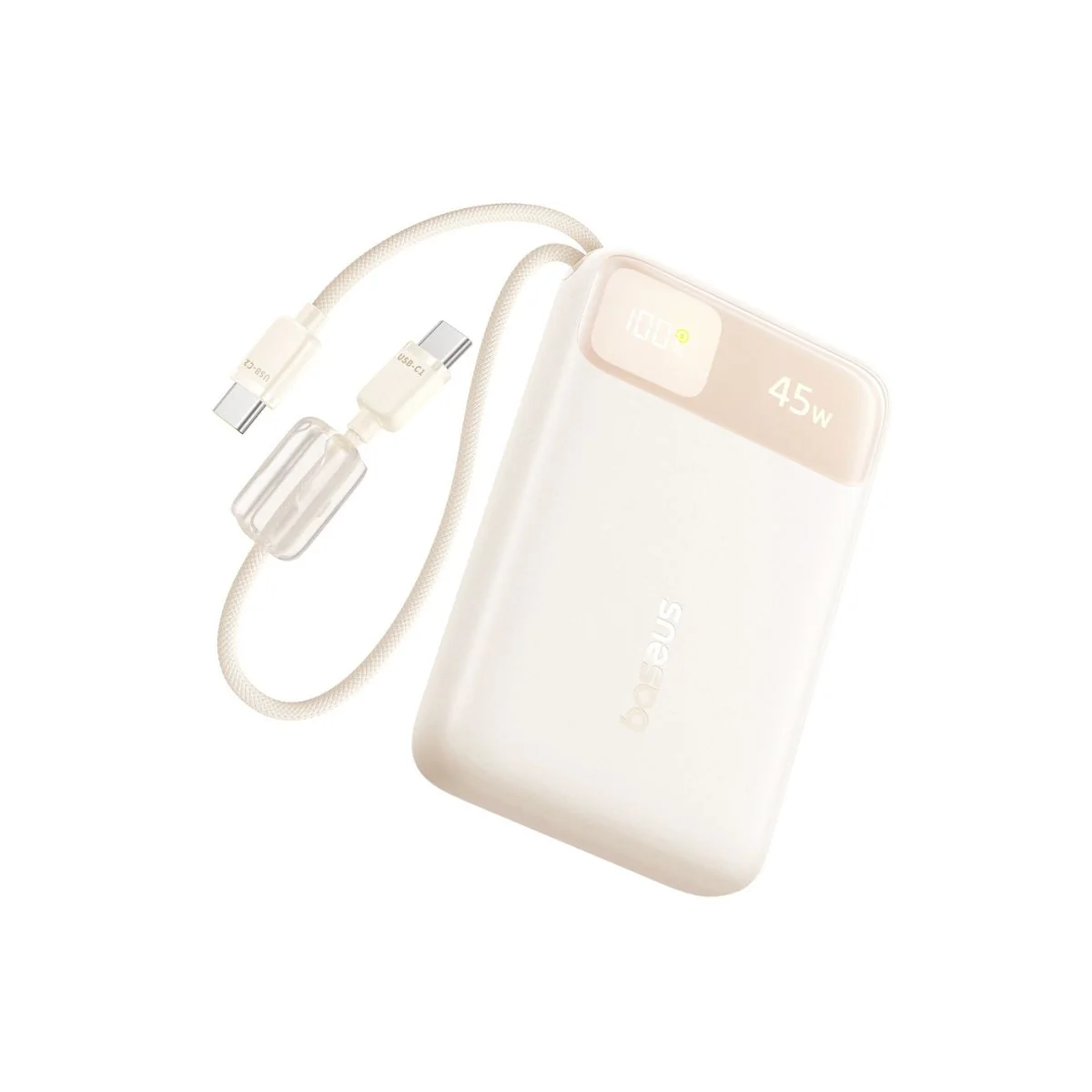 Baseus EnerFill FC11 10000mAh 45W Power Bank with Dual USB-C Cables