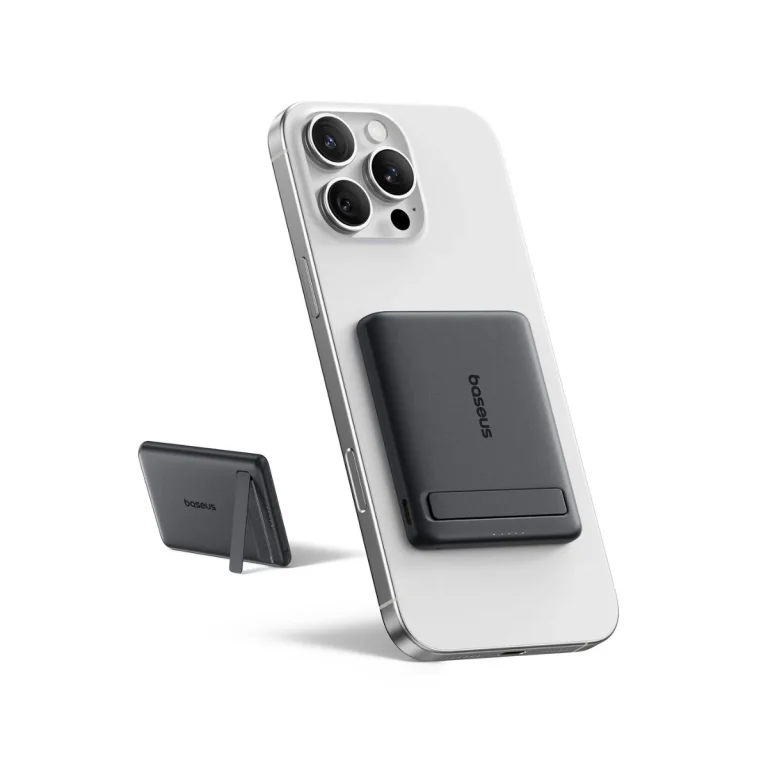 Baseus PicoGo AM31 Mini Magnetic Power Bank 5000mAh 20W with Stand