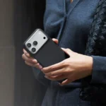 PITAKA iPhone 17/18 Pro & 17/18 Pro Max Edge Case - Black/Grey (PitaTap™) - Image 4