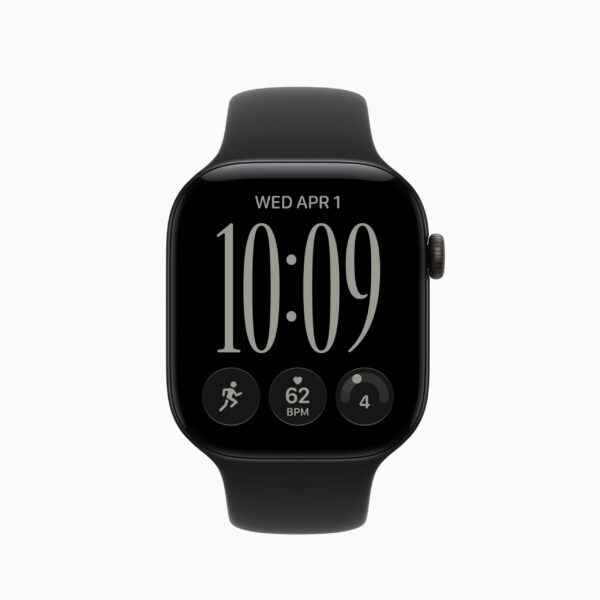 Apple Watch S12 Case Aluminum Black 46mm